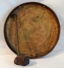 Antique Dragon Gong and Striker, Cloisonné Enamel on Bronze Plate — photo 6