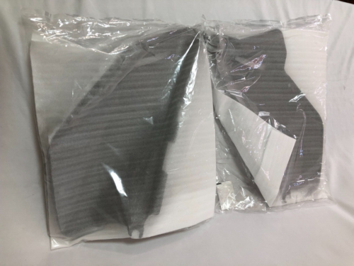 SUZUKI DR650SE BLACK SIDE FRAME COVERS LH RH OEM LEFT & RIGHT SUZUKI DR650SE JP - Picture 3 of 3