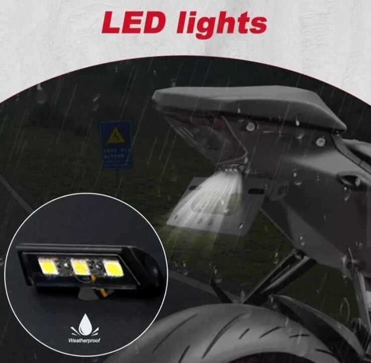 KTM 990 1390 Super Duke R / EVO Tail Tidy Number Plate Holder Aluminium 2024 - Image 4 of 4