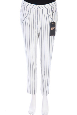 FIVEUNITS Pants Stripes W27 off-white SANNA NEW