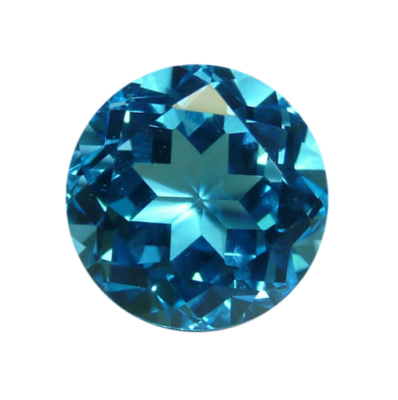 Natural Fine Swiss Blue Topaz - Round - Sri Lanka - AAA Grade | eBay