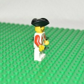 LEGO Pirates Red Imperial Guard Officer Minifigure 6277 6279 6217 6266 - PI065
