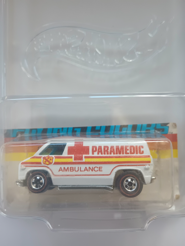 HOT WHEELS- REDLINE PARAMEDIC SUPER VAN- NEW IN CASE/UNOPENED- MADE IN HONG KONG