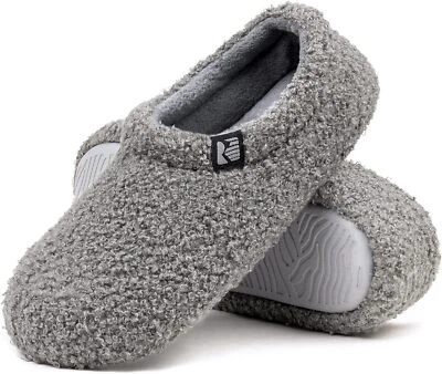 RockDove Women's Teddy Fleece Closed Back Indoor Slipper