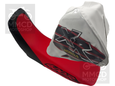 Red Tank Cover & Seat Cover For Honda XR400 / XR400R – Premium Design (1998+)