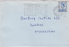 1967 cover sent from Blackburn with cancel 400 Queen Elizabeth Grammar School