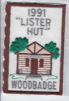 Vintage Boy Scouts of Canada Woodbadge Training Center ''Lister Hut'' - ow838