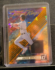Jacob Gonzales 2024 Donruss Prospect Jersey Kings Orange ICE - White Sox