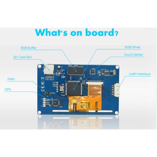 Nextion NX4024T032 3.2 Inch HMI Intelligent Smart USART UART Serial Touch TFT LC - Picture 4 of 7