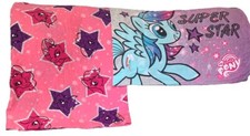 My Little Pony Twin Flat Sheet And A Standard Pillowcase  SUPER STAR  2014-2015 