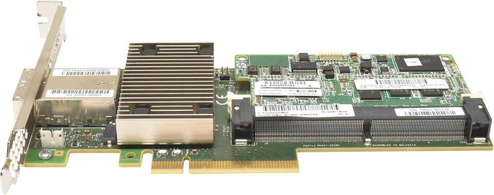 HP Smart Array P1228 12GB RAID Controller 1GB Cache FP + BBU QW991-60108 - Bild 4 von 4