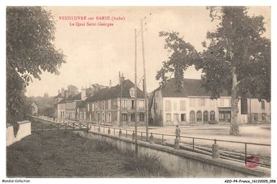 AZOP4-0312-10 - VENDEUVRE-SUR-BARSE - Le Quai Saint Georges