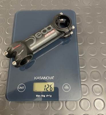 Deda Zero100 Performance Lenkeraufsatz 126g - 110mm - 82° - 31,7mm