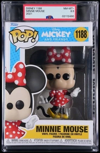 Funko Pop! Disney Minnie Mouse #1188 PSA 8.5