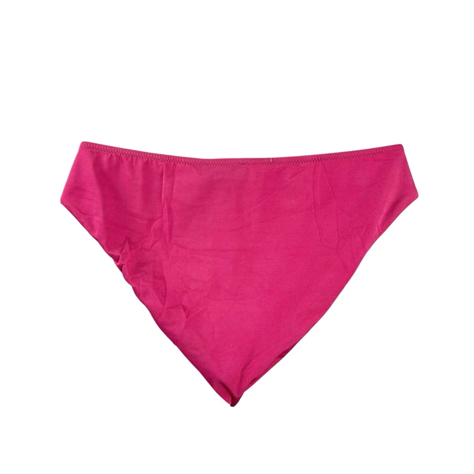 Parte inferior de bikini Cosabella Mare grande rosa liso traje de baño traje de baño Foto 3 de 4