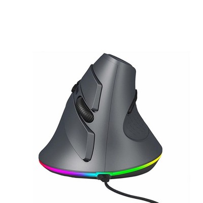 USB Wired Vertical Mouse 11 RGB Backlight 7200 DPI Adjustable Ergonomic Optic...
