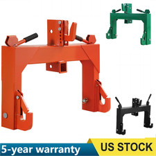 3 Point Quick Hitch Adapter Attach For Category 1 Category 2 Tractor 3000 LBS