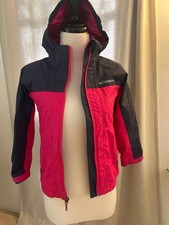 Columbia Interchange Omni-Tech Girls Small 7-8 Ski Winter Jacket Youth Pink