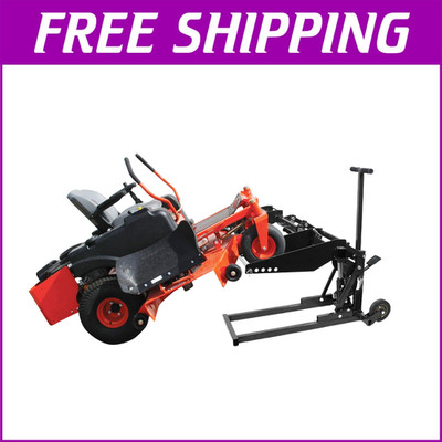 550 lbs Adjustable Hydraulic Zero Turn Lawn Mower ATV Lift Jack Riding Mower