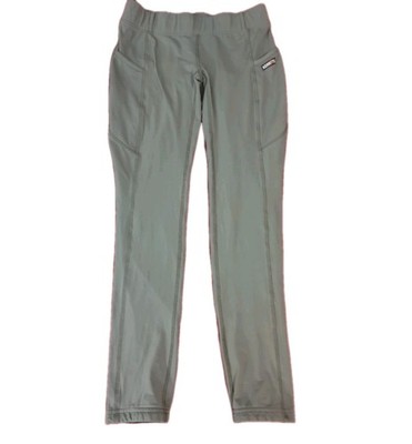Kerrits Riding Pants Size Large Stretch Green Equestrian Made In USA Horses 