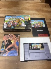 Super Mario Kart Players Choice (SNES) Game, Box, Manual & Poster Fast Shipping