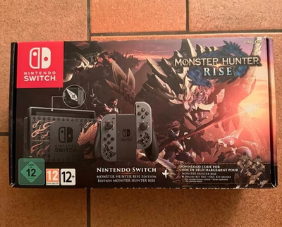 Nintendo Switch Monster Hunter Rise Edition   NEU & versiegelt   OVP Sammler