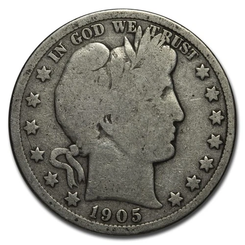 1905 Barber Half Dollar Good