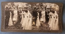 Vintage Stereoscope Card Congratulations