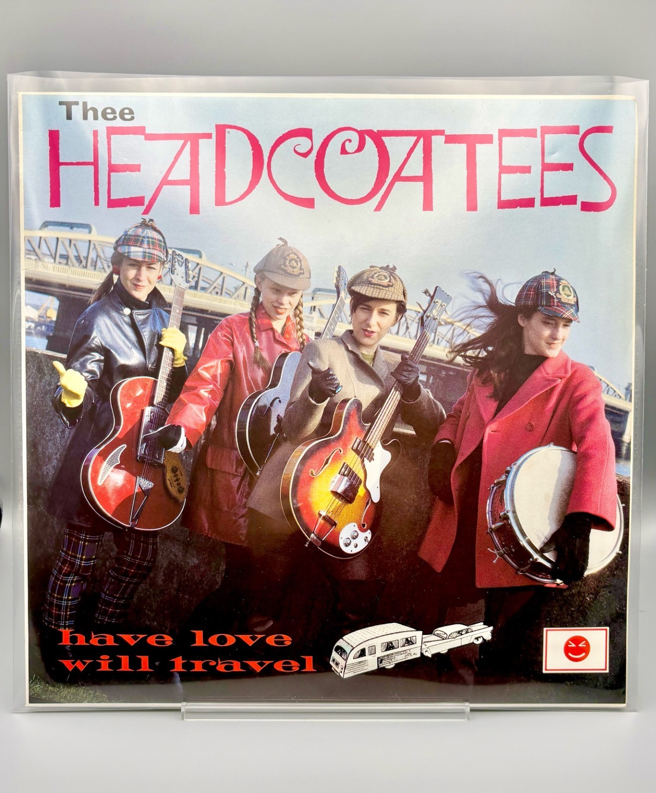 Thee Headcoatees Have Love Will Travel LP Vinyl Garage Rock UK Indie 12"" Record