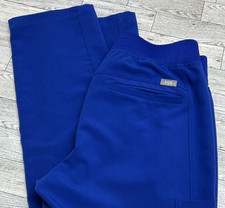 FIGS Axim Scrub Pants XS Blue Technical Collection Cargo Drawstring T2001