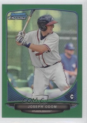 2013 Bowman Draft Picks Chrome Green Refractor 22/75 Joseph Odom #BDPP82 sh7