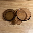 Vintage  Amber Glass Corning Ware Vision Grab-It Bowl V-150-B  with Lid — photo 3