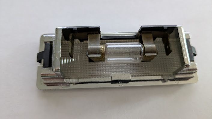 81 to 99 ROLLS ROYCE SILVER SPIRIT DAWN CHROME INTERIOR ROOF READING LIGHT UB...