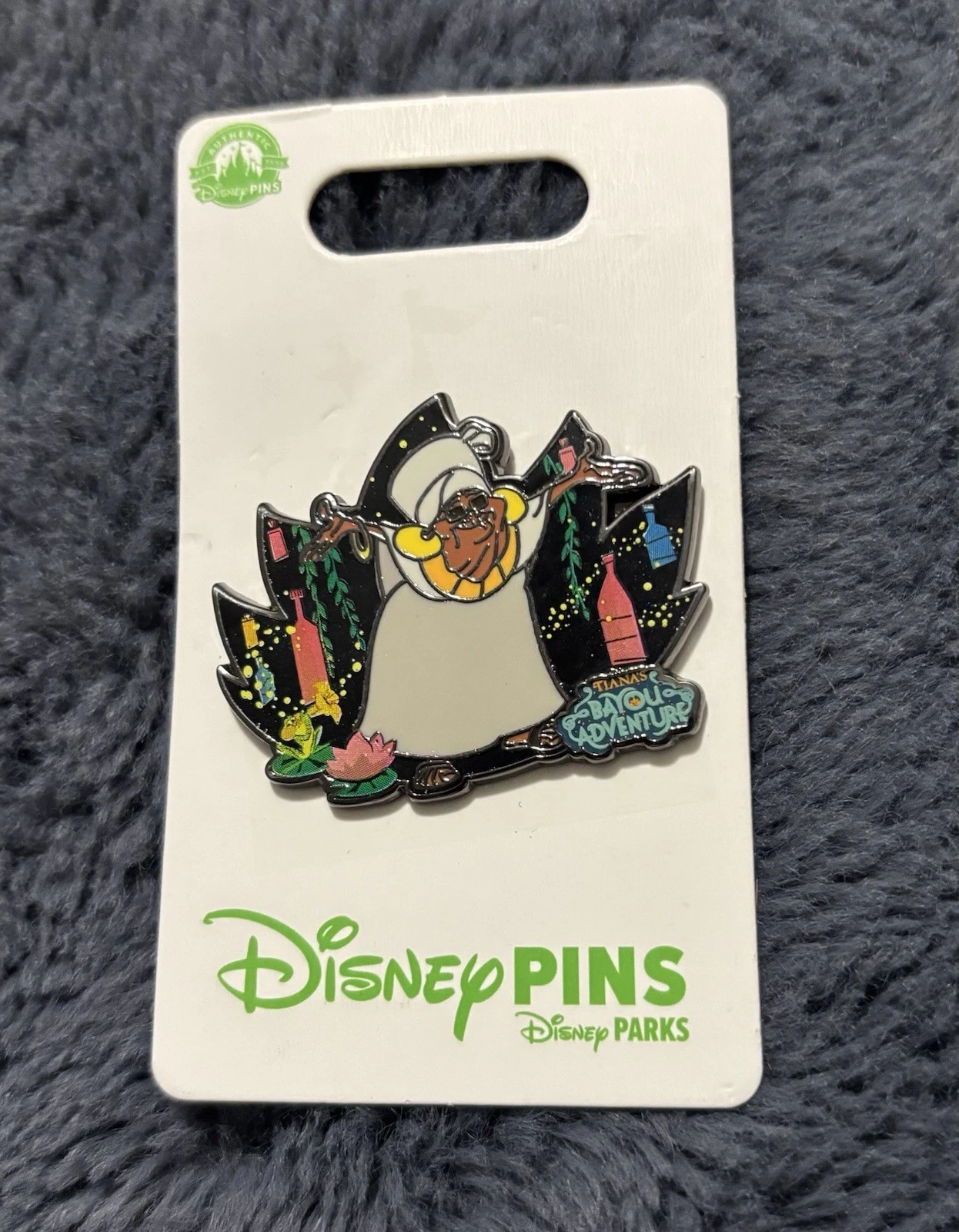 Disney Pin - Mama Odie Tiana’s Bayou Adventure Opening Day Princess And The Frog