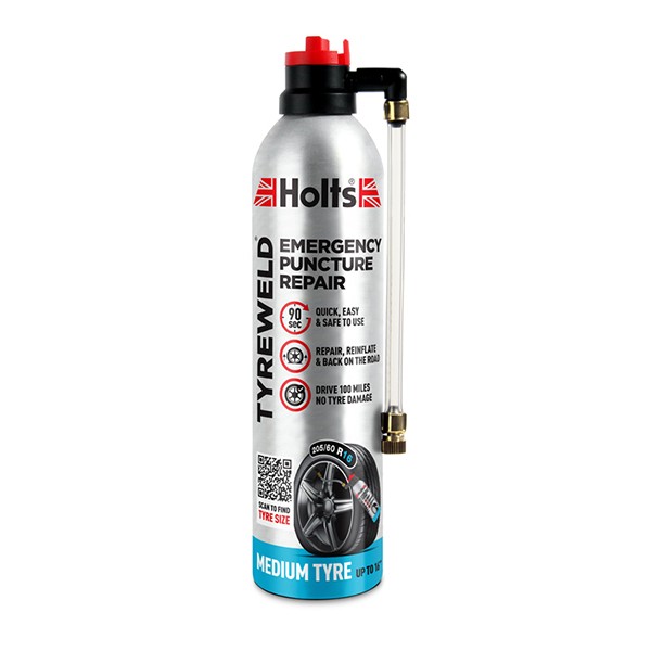 HT3YA Tyreweld 400ml x4 Seals & Inflates Tyres Puncture Repair Easy Use By Holts - Image 13