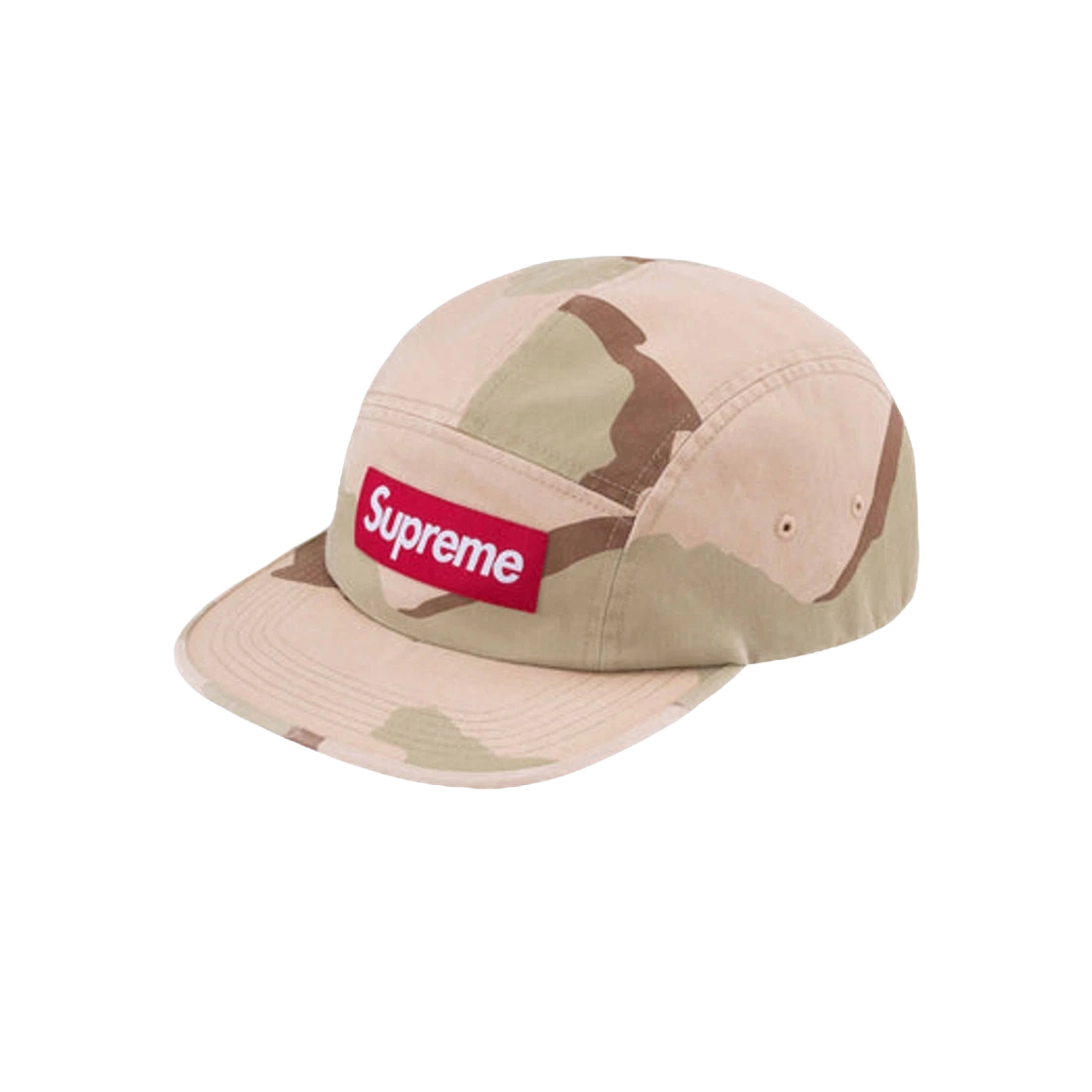 Casquette de camp Supreme en sergé chino lavé camouflage désert   24SS