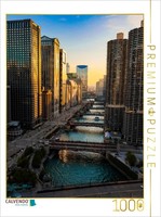 "Calvendo Puzzle An Image From The 2020 \"Architecture Facets: Chicago\" Calendar |"