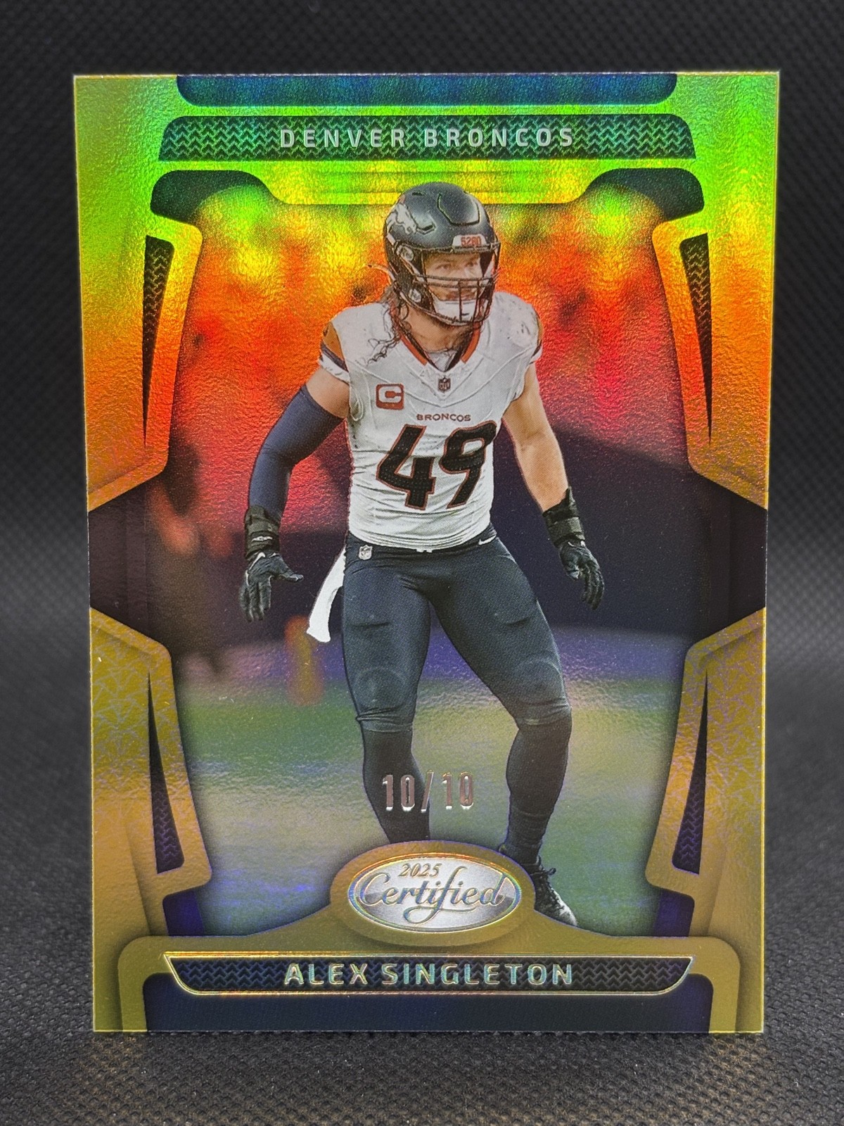 2025 Panini Certified - Alex Singleton #30 /10