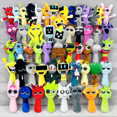 #ad New Sprunki Game Plush Toys 9In Soft Stuffed Cartoon Pillow for Kids as Gift USA $5.71