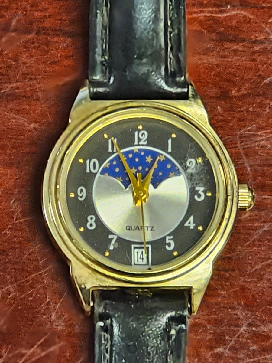 Moon Phase Vintage Wristwatches for sale | eBay