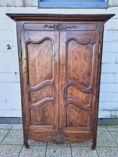 ARMADIO PROVENZALE, FINE '700, CILIEGIO MASSELLO, 117 x 43 H 200 CM