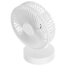 Mini USB Fan: Rechargeable Desk Fan 5 Adjustable Speed Settings Wireless