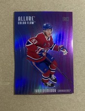 2025-26 Allure Hockey Ivan Demidov Blue Purple Color Flow Rookie Card #CF-22
