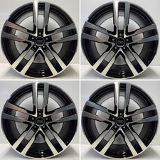 Genuine Audi TT TTS 19” MK3 Double-Spoke Alloy Wheel Set Diamond Cut Refurbished