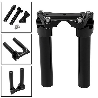 6.5'' Handlebar Riser Top Clamp For Harley Sportster 1200 Super Tour Glide 1'' Bar