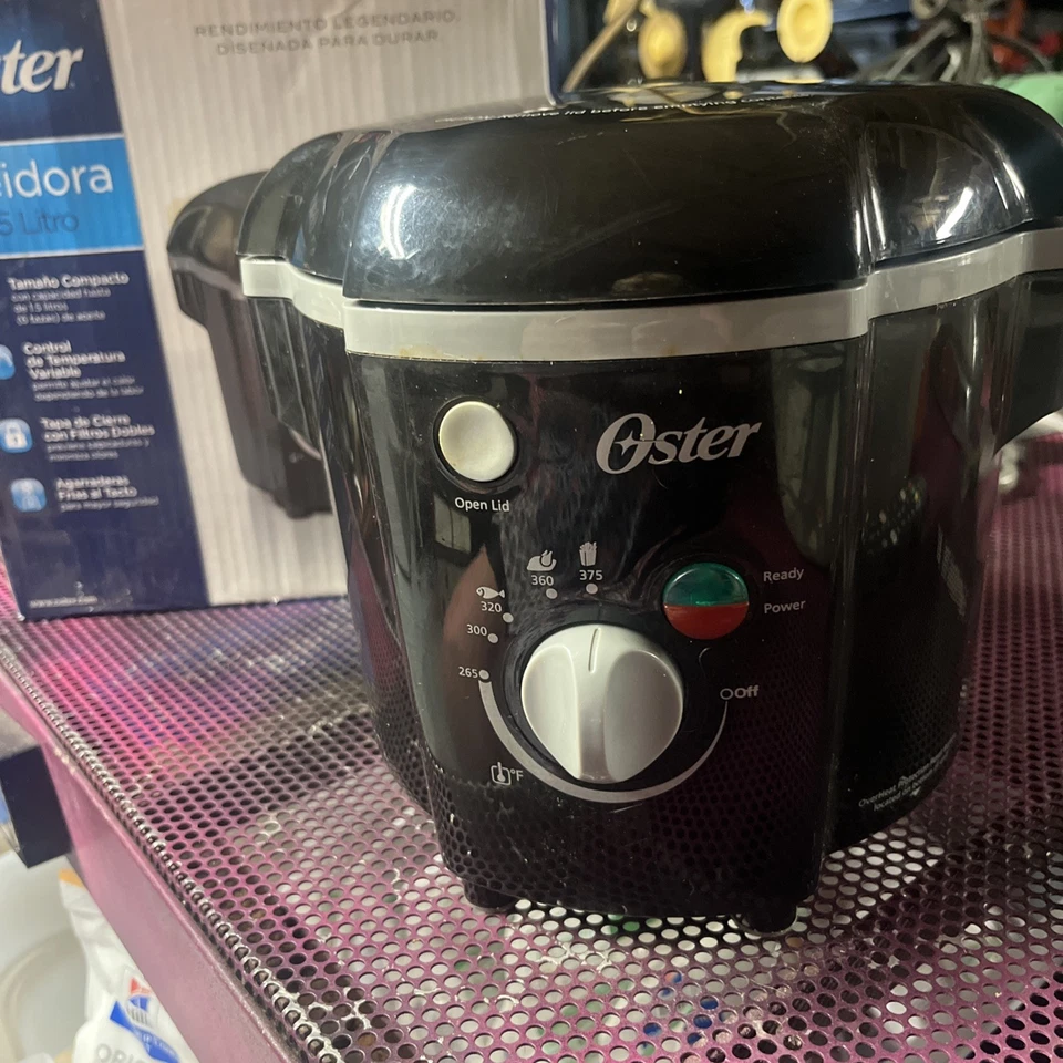 Freidora Oster de 1,5 litros Foto 2 de 4
