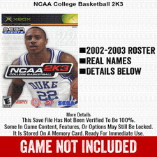 NCAA College Basketball 2K3 Roster Season Upd...