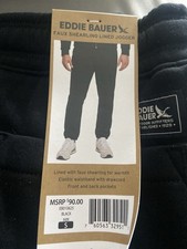Eddie Bauer Men's Faux Shearling Lined Pants