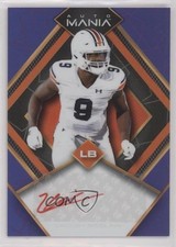 2022 Wild Card Mania Diamond Purple Rainbow Zakoby McClain #AM-D49 Auto 0ui5