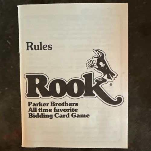 Vintage ROOK - 1983 Orange Box Card Game - Parker Brothers - Cards - Picture 2 of 8